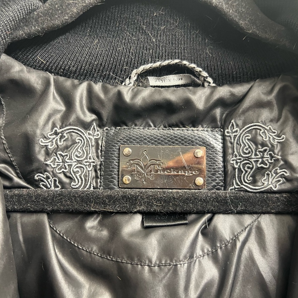 🖤 Mackage Black Winter Coat – Size XSmall 🖤 - Picture 9 of 12